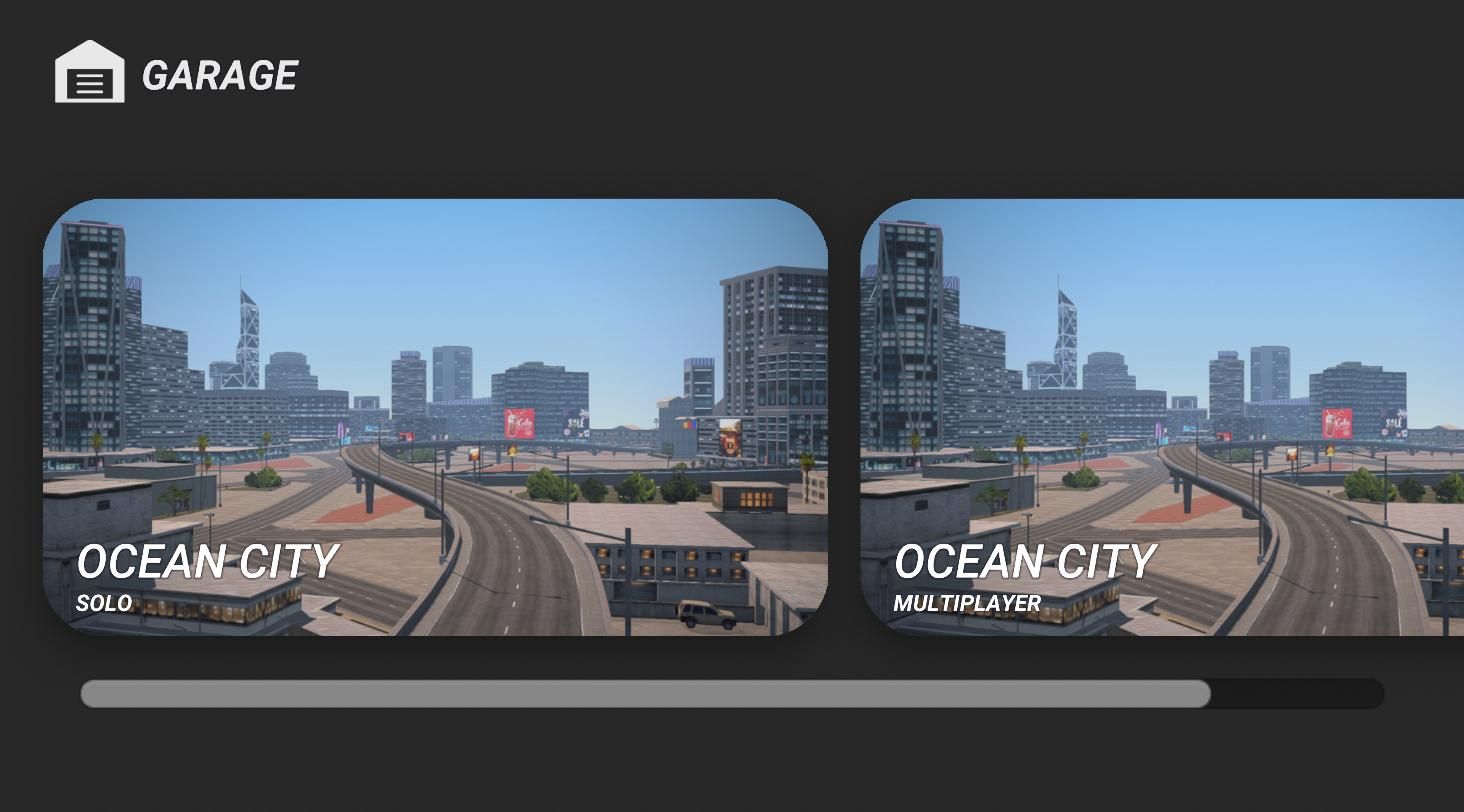 Choosing between Ocean City solo and Ocean City multiplayer